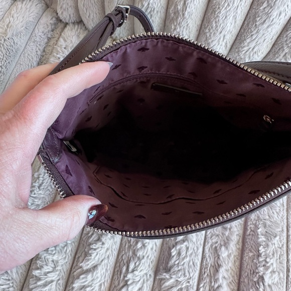 Kate Spade Red and Pink Leaf Crossbody Bag - Picture 4 of 9